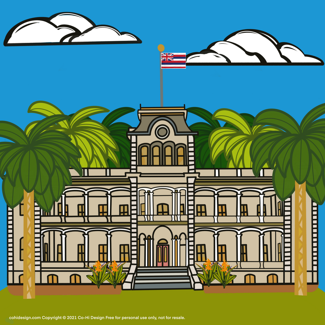 Aloha ʻIolani Palace!