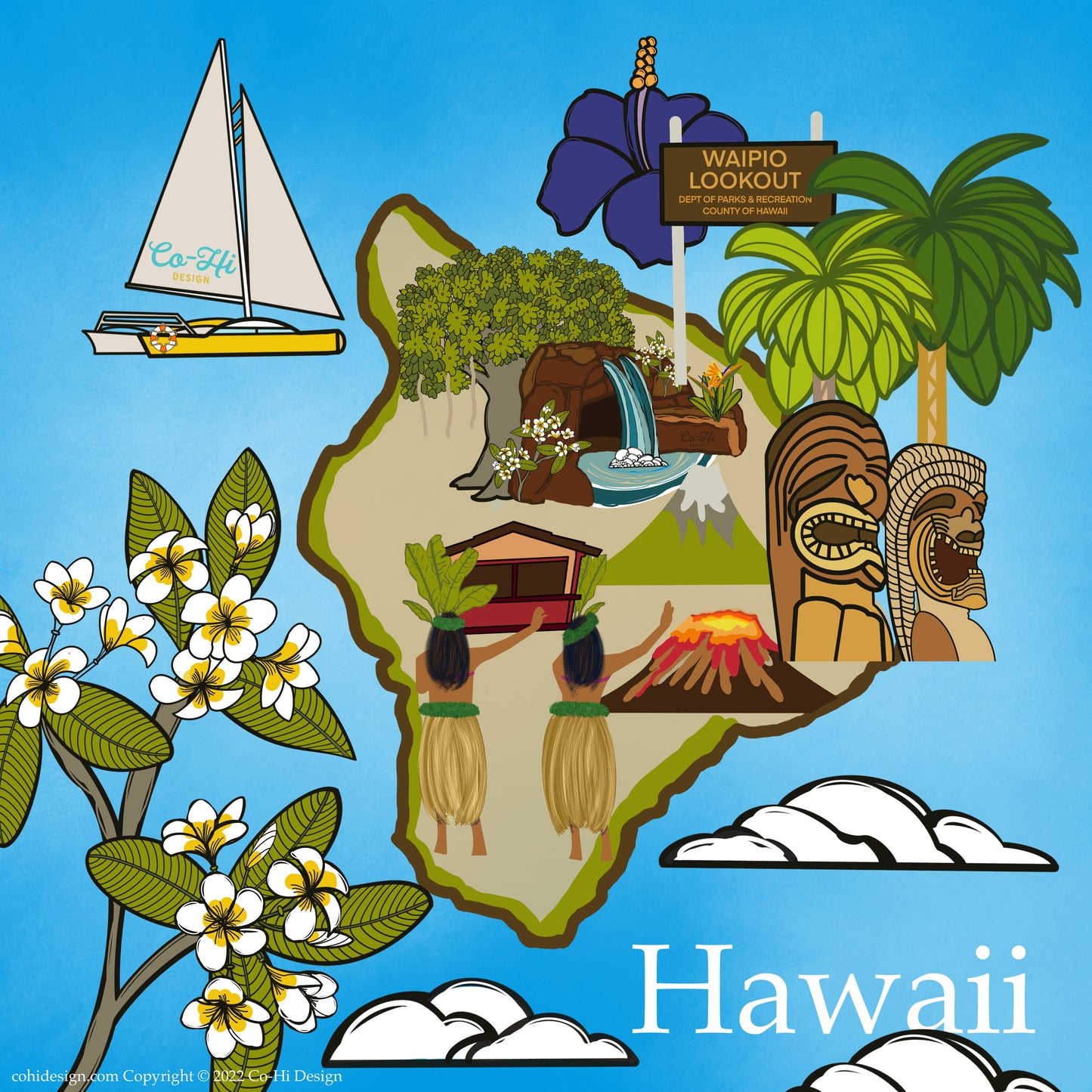 Aloha Hawaii Print Collection || 12 X 12 Matte Prints