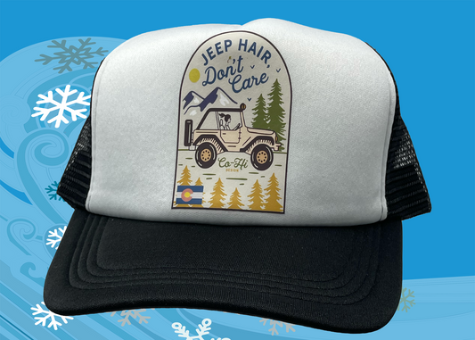Howdy Jeep Hair! || Trucker Hat