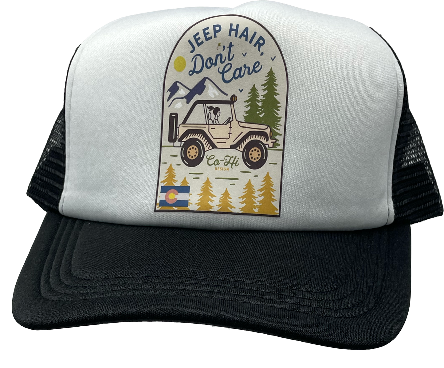 Howdy Jeep Hair! || Trucker Hat