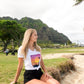Sunset Hula || White T-Shirt