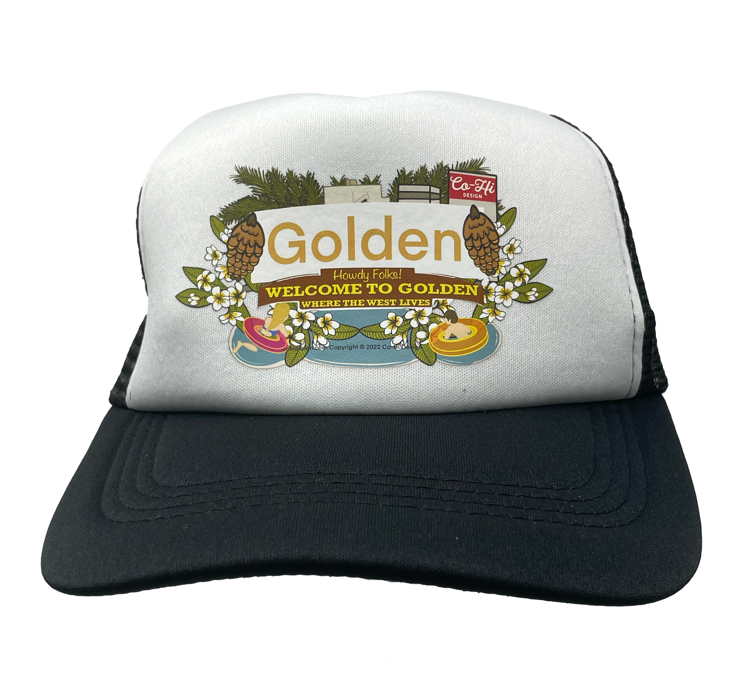 Howdy Golden Colorado Summer! || Trucker Hat