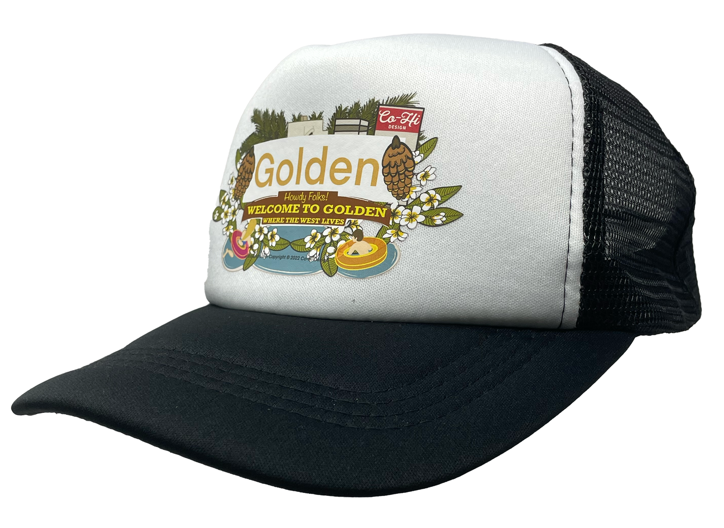 Howdy Golden Colorado Summer! || Trucker Hat