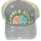 Howdy & Aloha || Ponytail Hat
