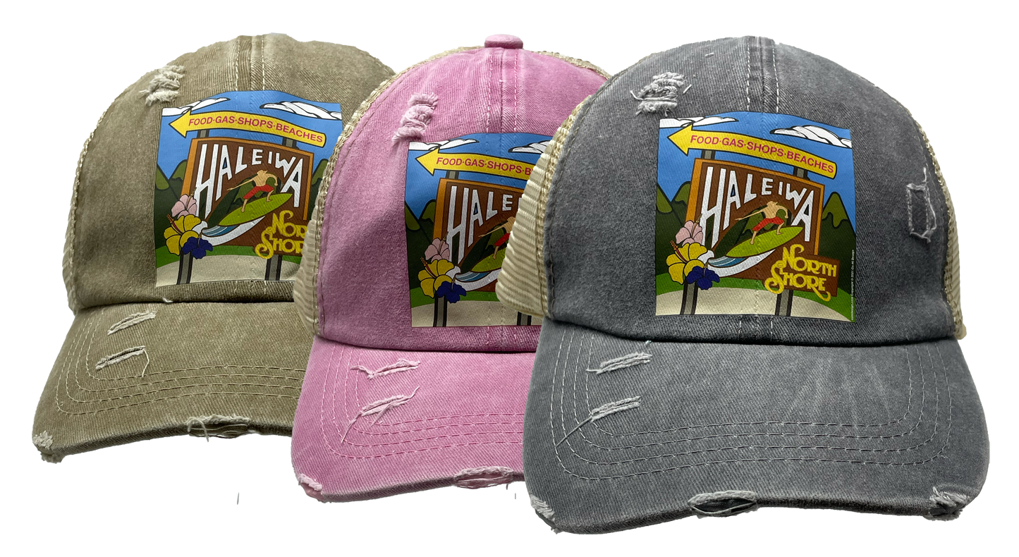 Aloha, Heliewa! || Ponytail Hat