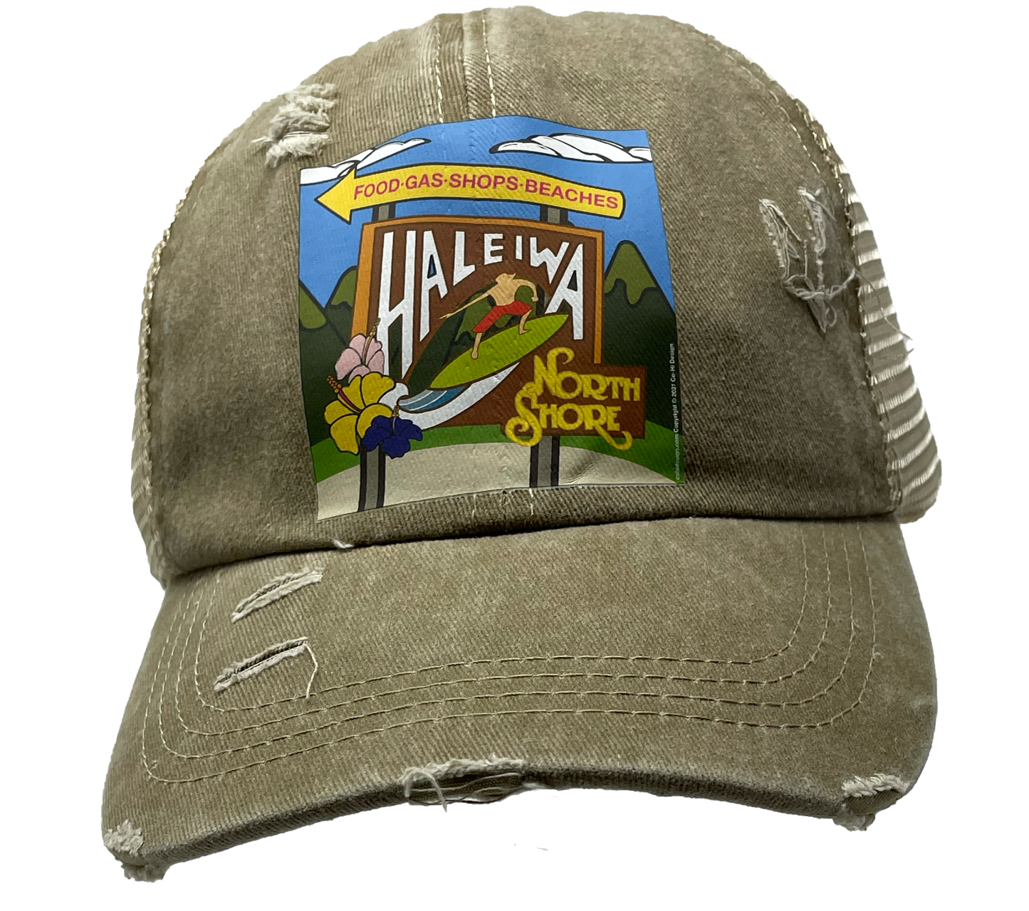 Aloha, Heliewa! || Ponytail Hat