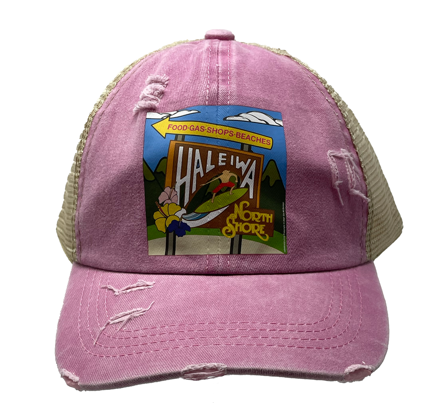 Aloha, Heliewa! || Ponytail Hat