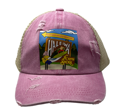 Aloha, Heliewa! || Ponytail Hat
