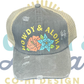 Howdy & Aloha || Ponytail Hat