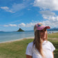 Sunset Hula || Ponytail Hat