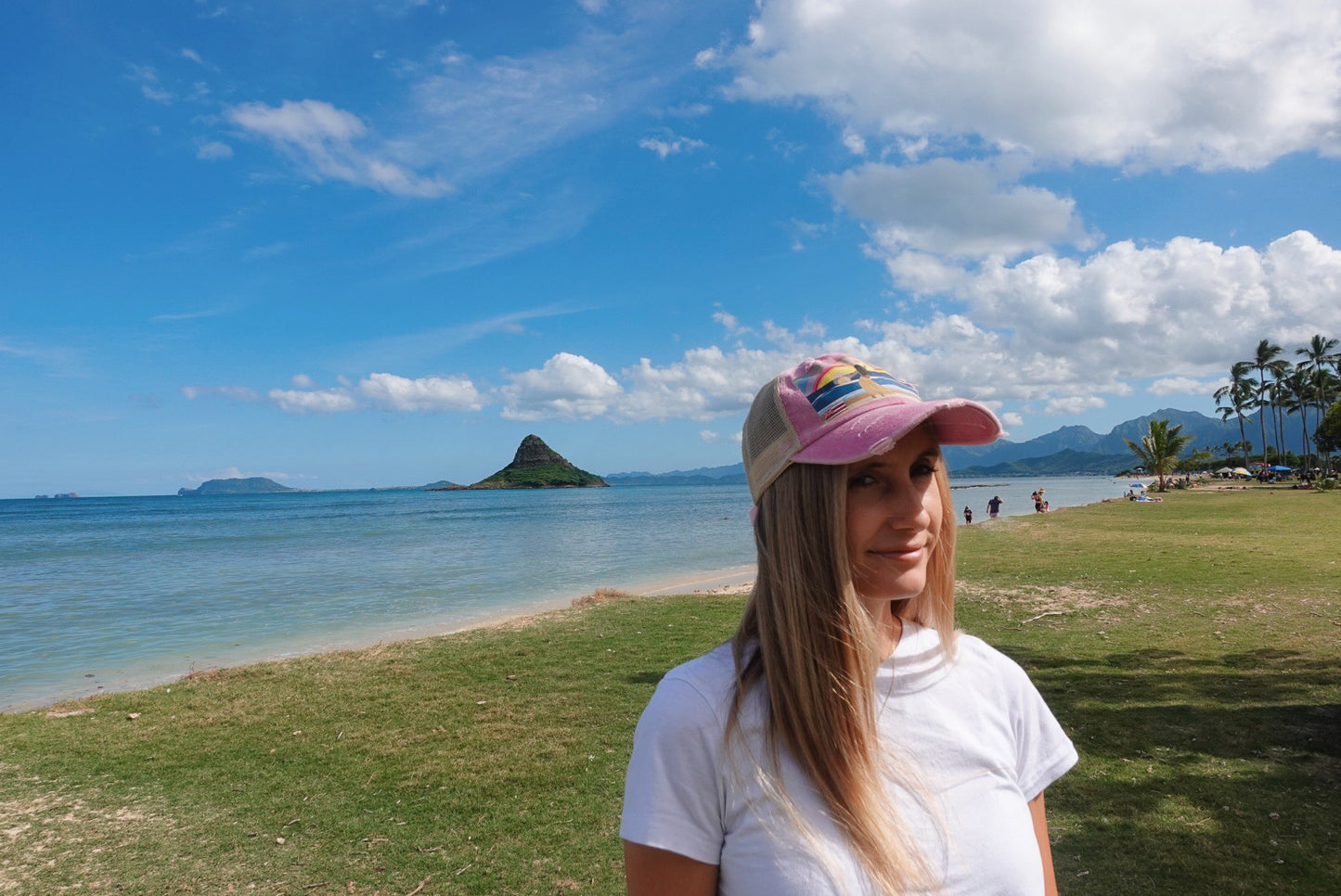 Sunset Hula || Ponytail Hat