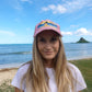 Sunset Hula || Ponytail Hat