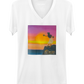 Sunset Hula || White T-Shirt
