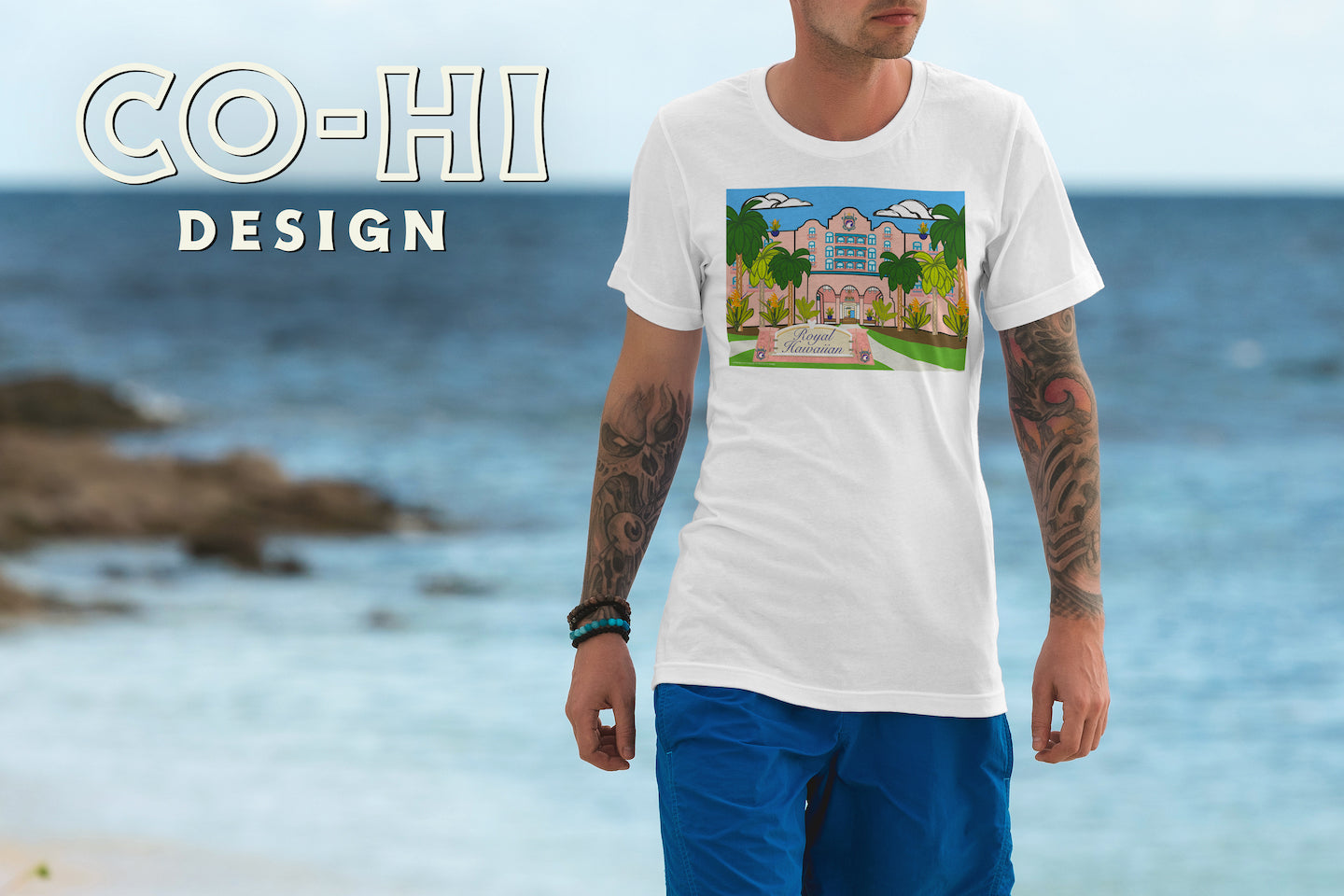 Aloha Royal Hawaiian Hotel! || White T-Shirt