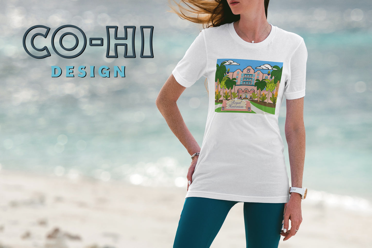 Aloha Royal Hawaiian Hotel! || White T-Shirt