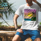 Sunset Hula || White T-Shirt