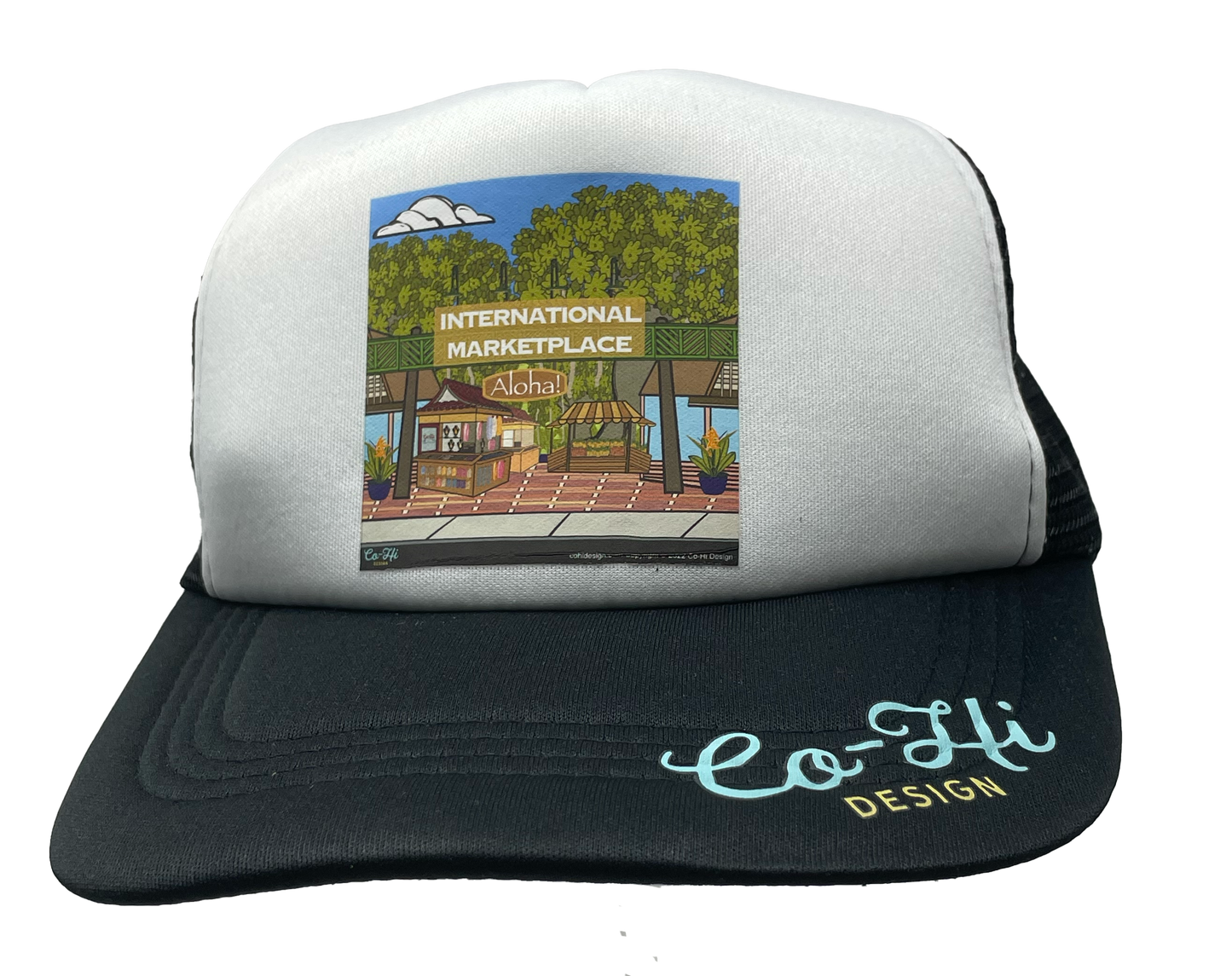 Aloha Old Hawaiian International Marketplace || Trucker Hat