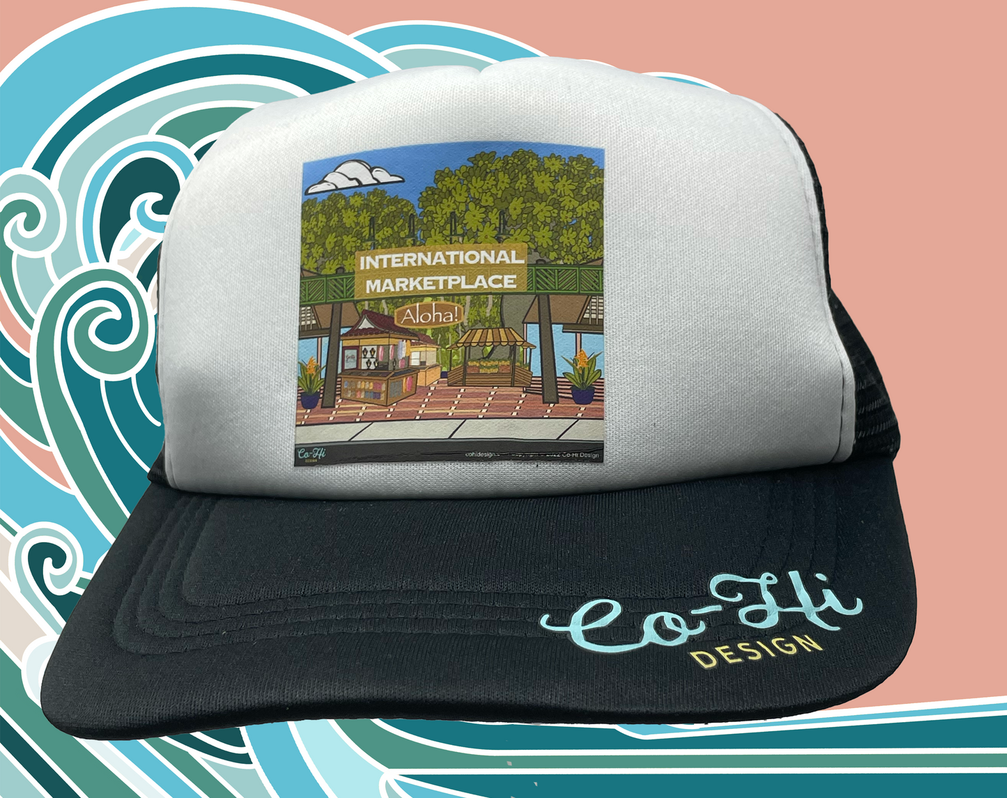 Aloha Old Hawaiian International Marketplace || Trucker Hat