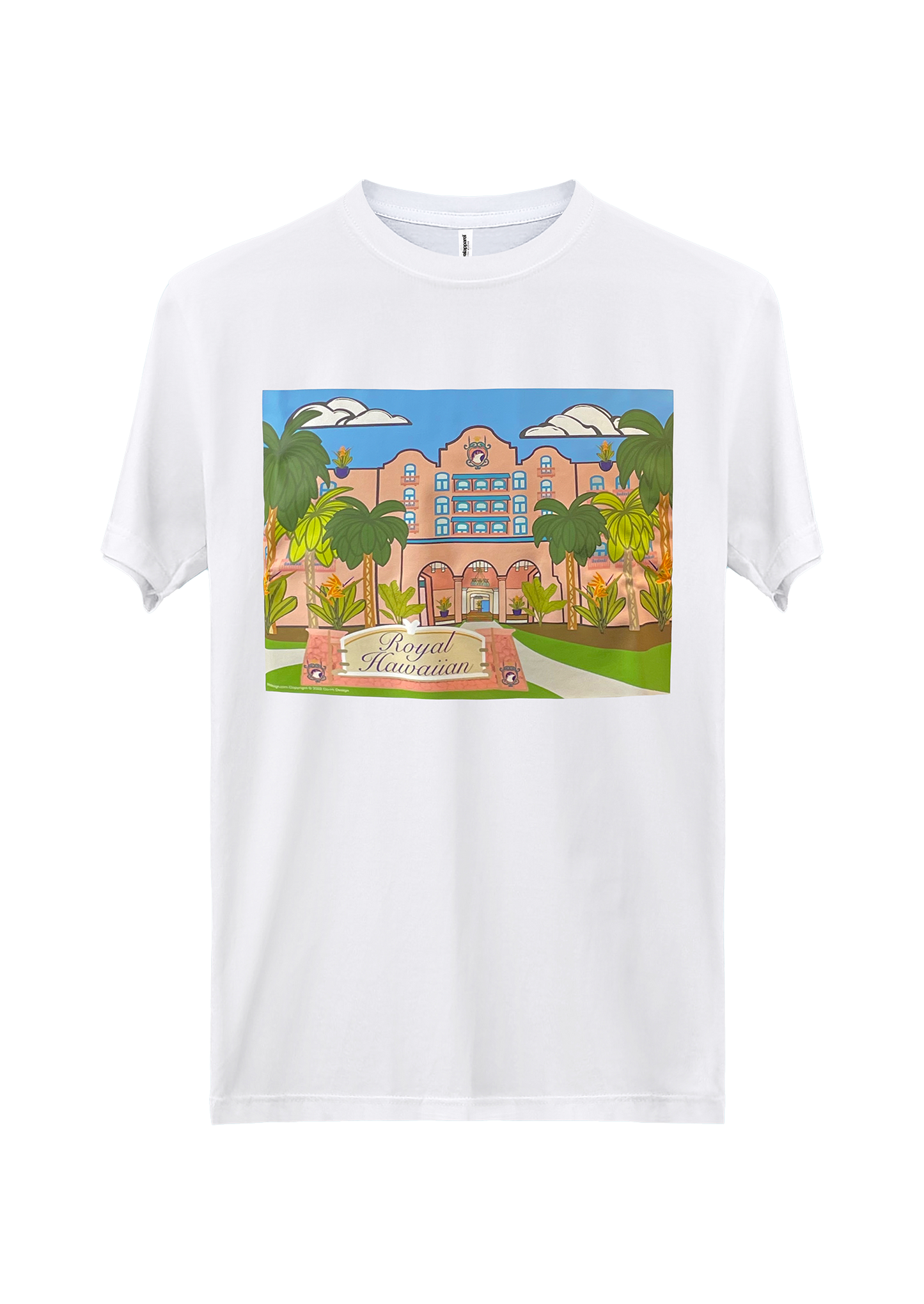 Aloha Royal Hawaiian Hotel! || White T-Shirt