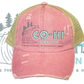 Let the Howdy & Aloha wash over you! || Ponytail Hat