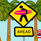 Surfer Crossing Co-Hi || Ponytail Hat