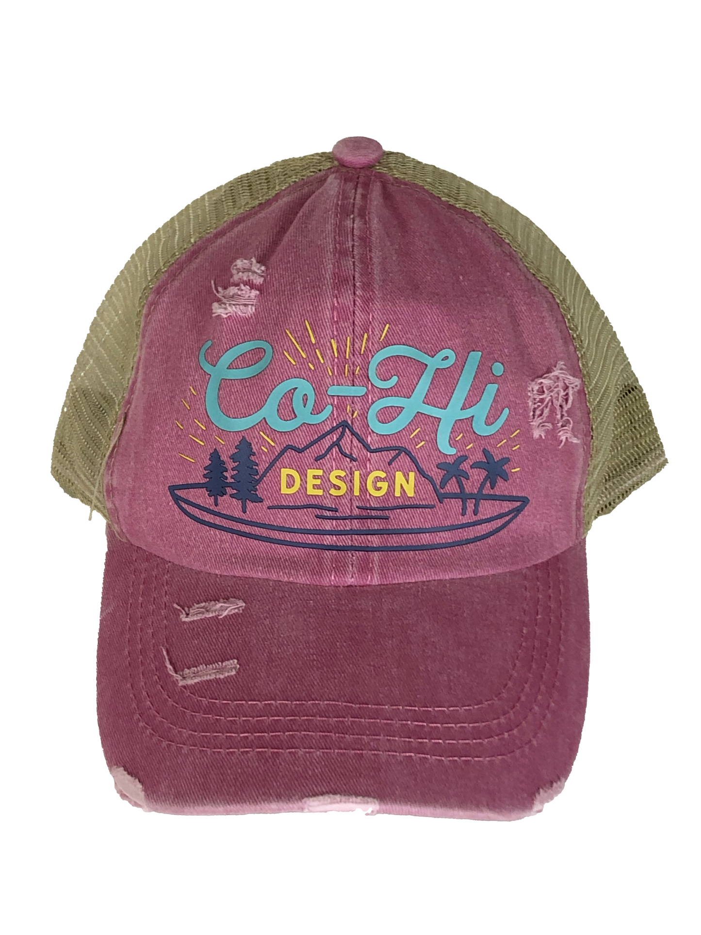 National Park Ranger Co-Hi Logo || Ponytail Hat